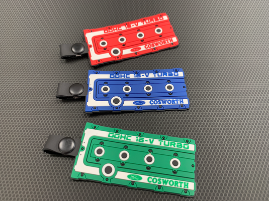 Cosworth Cam Cover Key Tags