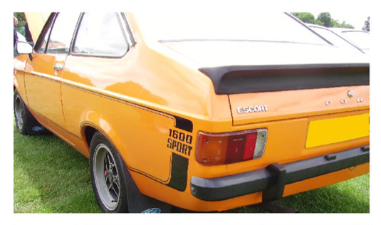 Escort Mk2 1300/1600 Sport Stripe Kit
