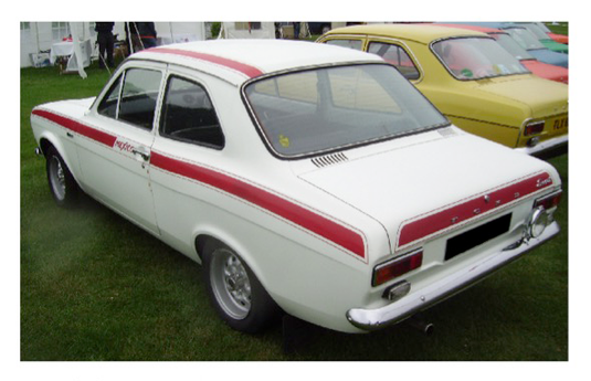 Escort Mk1 Mexico Stripe kit