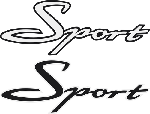 Escort Mk1 1300 Sport Wing Decals