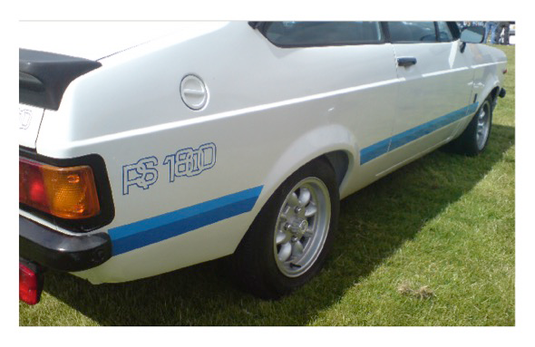 Escort Mk2 RS1800 Stripe Kit