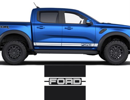 Ford Logo Universal Side Stripe Kit