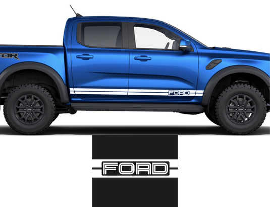 Ford Logo Universal Side Stripe Kit