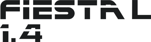 Fiesta Mk2 1.4L Tailgate Decal