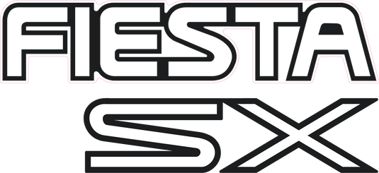 Fiesta Mk3 SX Tailgate Decal