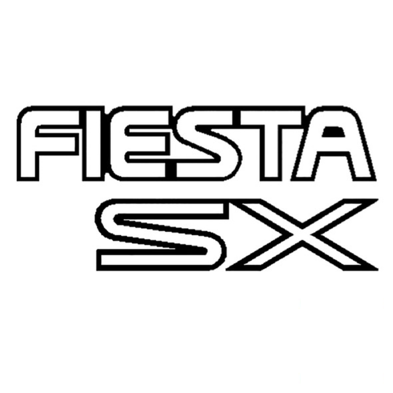 Load image into Gallery viewer, Fiesta Mk3 SX Tailgate Decal
