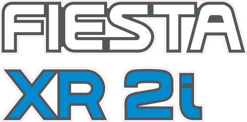 Fiesta Mk3 XR2i Tailgate Decal