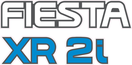 Fiesta Mk3 XR2i Tailgate Decal