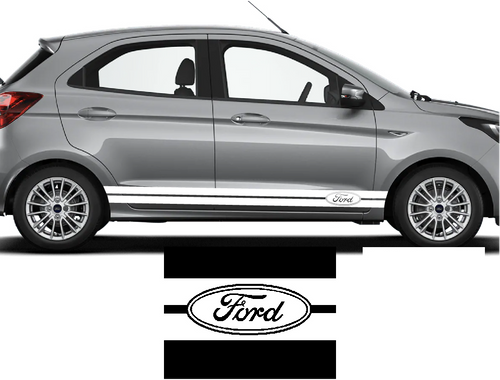 Ford Oval Logo Universal Side Stripe Kit