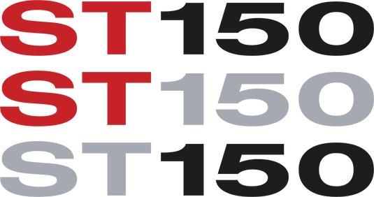 Fiesta Mk6 ST150 Side Moulding Decals