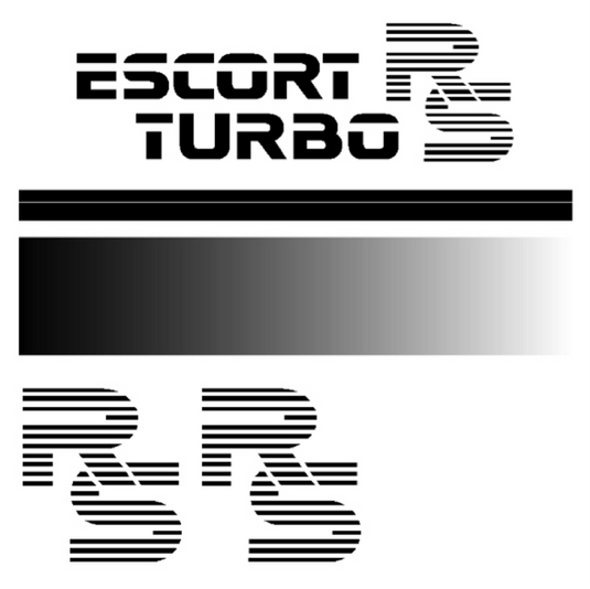Escort Mk3 RS Turbo Stripe Kit