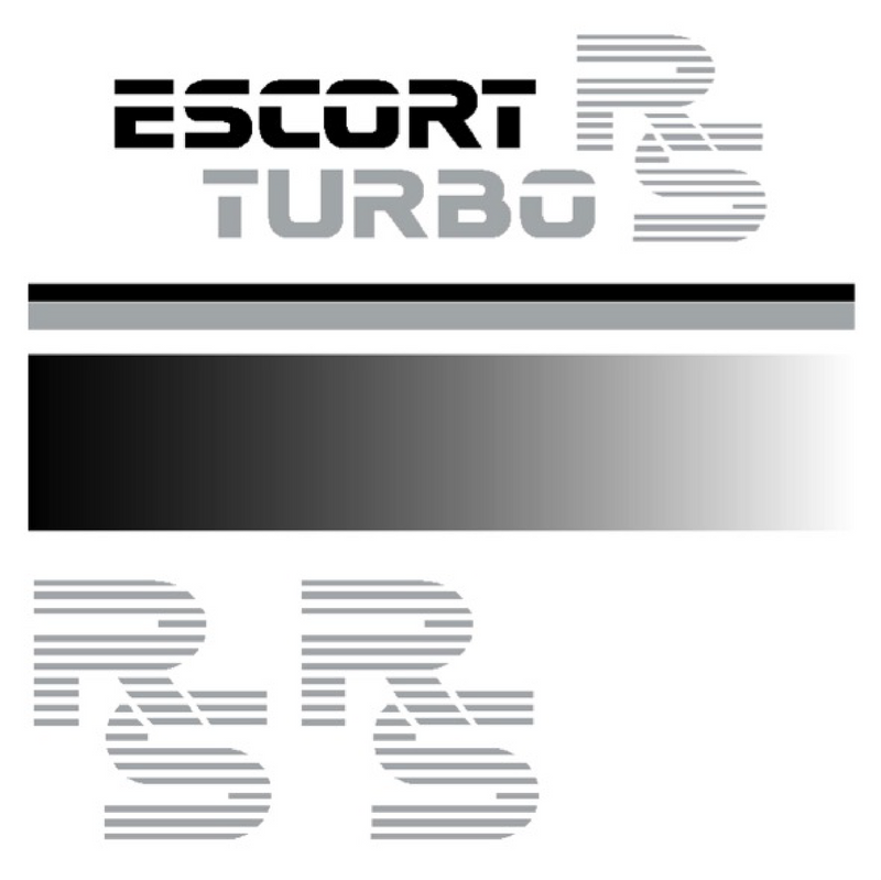 Load image into Gallery viewer, Escort Mk3 RS Turbo Stripe Kit
