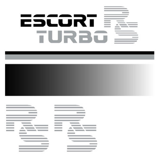 Escort Mk3 RS Turbo Stripe Kit