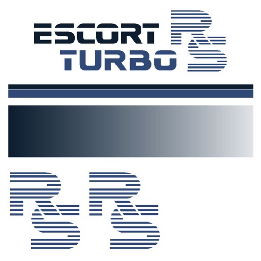 Escort Mk3 RS Turbo Stripe Kit