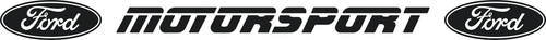 Ford Motorsport 'Block' Decal