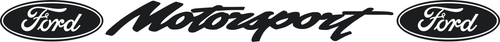 Ford Motorsport 'Script' Decal