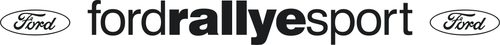 Ford Rallyesport Decal
