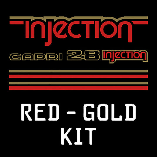 Capri 2.8 Injection 'Early' Stripe Kit