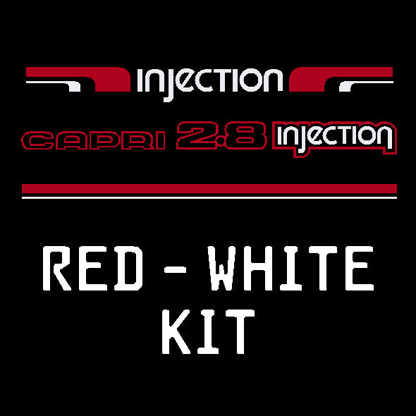 Load image into Gallery viewer, Capri 2.8 Injection &#39;Special&#39; Stripe Kit 1984 onwards
