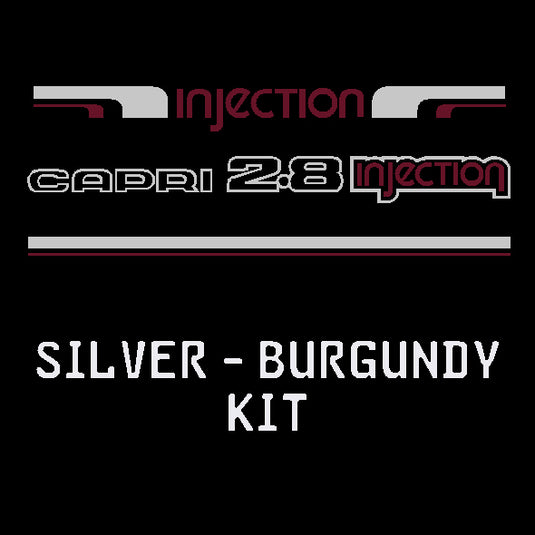 Capri 2.8 Injection 'Special' Stripe Kit 1984 onwards