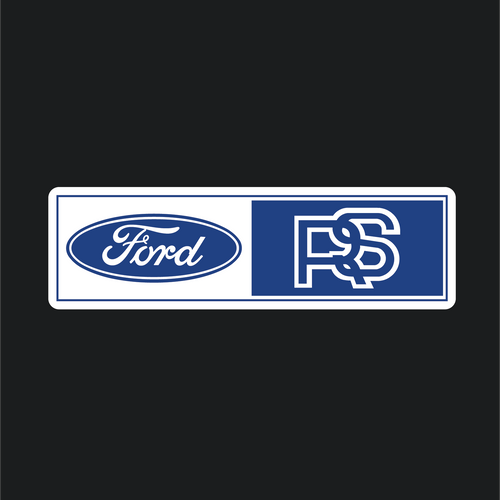 Ford RS Oblong Decals