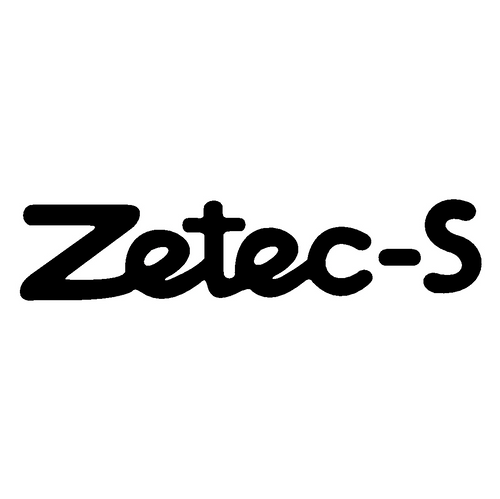 Zetec S Decal - Pre 2002